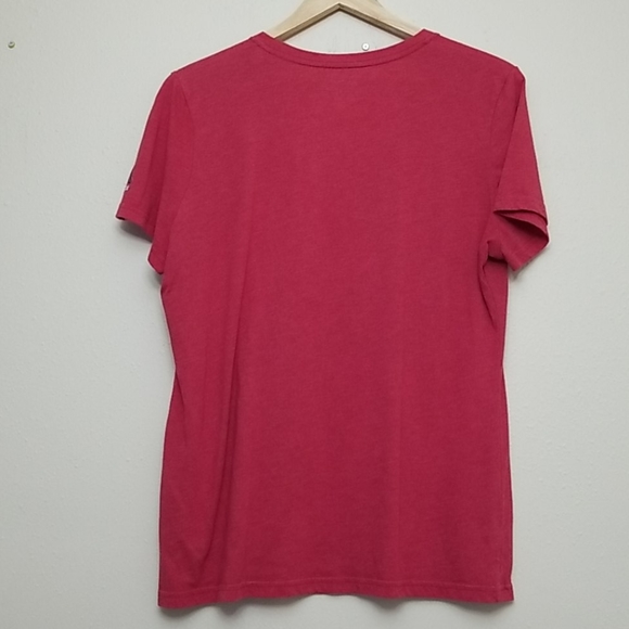 Reebok Red UFC V Neck Shirt XL - Picture 2 of 4